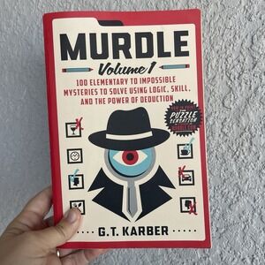 Murdle Volume 1 Original Murder Mystery Logic Puzzles For Detectives And Puzz...